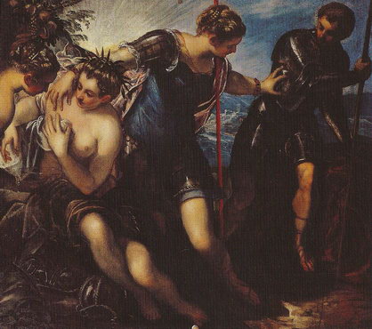 «Мир, Согласие и Минерва, изгоняющие Марса», Якопо Тинторетто, 1577-1578 гг.