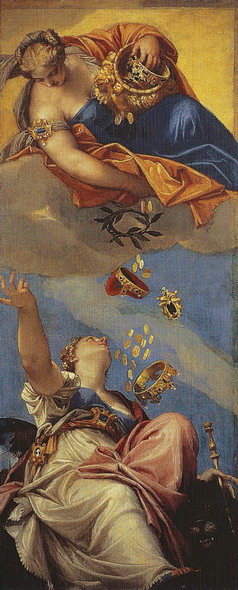 «Юнона осыпает дарами Венецию», Паоло Веронезе, 1553-1956 гг.