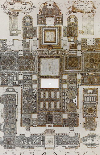 План мозаичного пола собора Сан-Марко