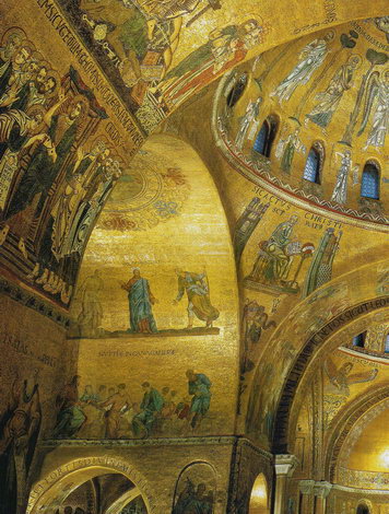 Мозаичные циклы стен и куполов главного нефа собора Святого Марка в Венеции
