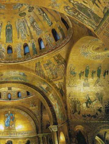 Мозаичные циклы стен и куполов главного нефа собора Святого Марка в Венеции