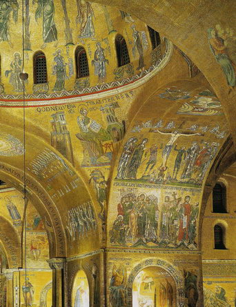 Новозаветные сюжеты мозаик на сводах главного нефа собора Сан-Марко
