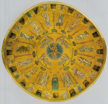 Купол Вознесения в центральном нефе собора Святого Марка в Венеции