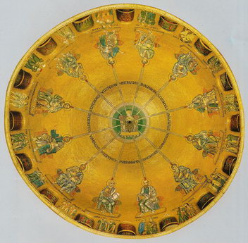 Центральный купол Сошествия Святого Духа в Соборе Сан-Марко в Венеции