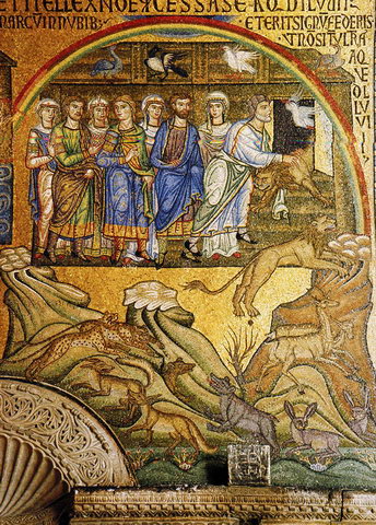 Мозаики баптистерия собора Святого Марка в Венеции