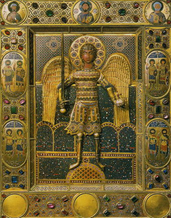 Икона Святой Архангел Михаил, Византия, X-XI в., Сокровищница собора Сан-Марко