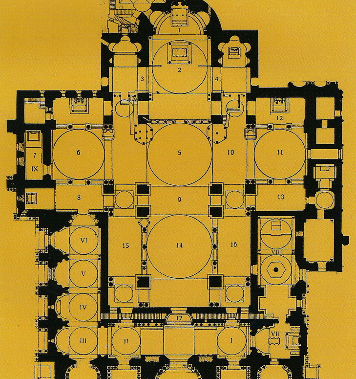 План-схема собора Сан-Марко