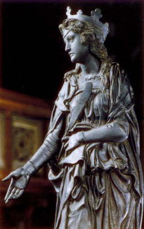 «Святая Юстиниана», статуя работы Камилло Бойто