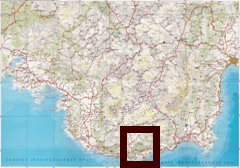 Карта Ликийского побережья Турции