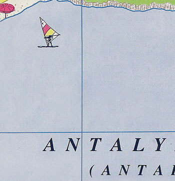 Карта Анталии - 