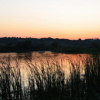 Закат на реке Воронеж