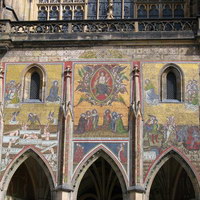 Золотые ворота (коронационные) - венецианская мозаика на темы Страшного Суда