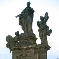 Св.Франциск Борджи и два ангела (один с лицом Брокоффа)