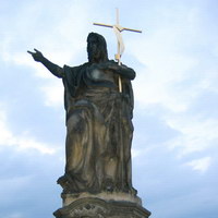 Св.Иоанн Креститель (естественно с крестом)