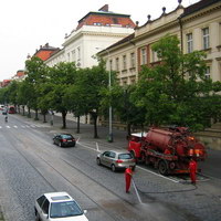 Утро в Праге