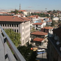 Терасса ресторана отеля Yavuz в Анкаре