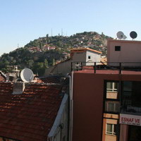 Терасса ресторана отеля Yavuz в Анкаре