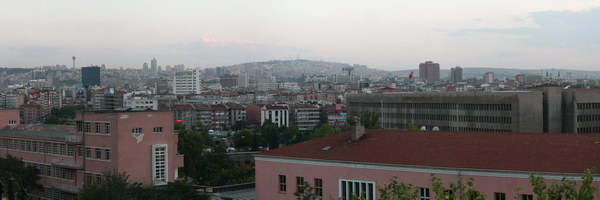 Панорама центра Анкары