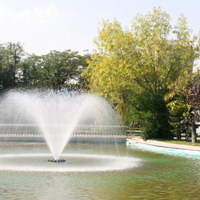 Фонтаны парка Генчлик в Анкаре