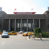 Железнодорожный вокзал в Анкаре