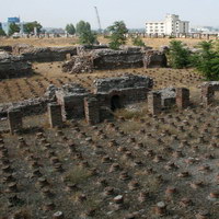 Руины римских бань в Анкаре