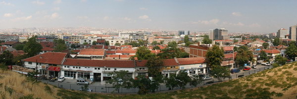Панорама северных районов Анкары