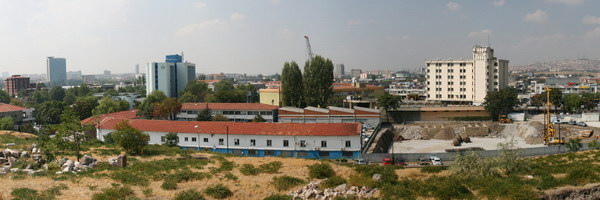 Панорама северных районов Анкары