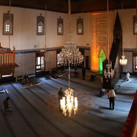Внутри мечети Хаджи-Байрам в Анкаре