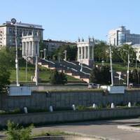 Парадная лестница в Волгограде