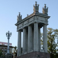 Парадная лестница в Волгограде