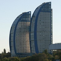 Бизнес-центр Волжские паруса в Волгограде