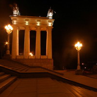 Вечерняя прогулка в Волгограде