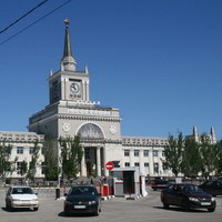 Железнодорожный вокзал в Волгограде