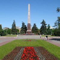 Площадь Павших Борцов в Волгограде