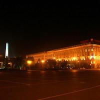 Вечерняя прогулка в Волгограде