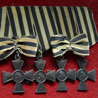 Русские ордена и медали в музее Сталинградской битвы в Волгограде