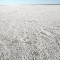 Солёное озеро Эльтон в Волгоградской области