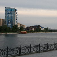 Приволжский затон в Астрахани