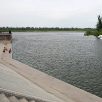 Речка Кутум и Красная набережная в Астрахани