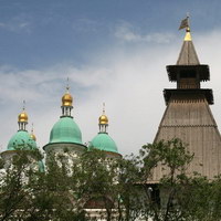 Архиерейская башня Астраханского Кремля в Астрахани