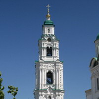 Колокольня Успенского собора Астраханского Кремля в Астрахани