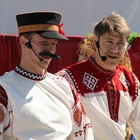 Народные гуляния на праздник славянской культуры и письменности в Астрахани