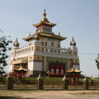 Буддийский комплекс Золотая обитель Будды Шакьямуни в Элисте