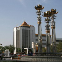 Площадь Ленина в Элисте