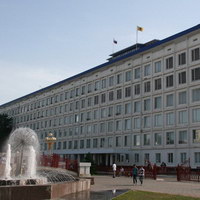 Здание Правительства Калмыкии в Элисте