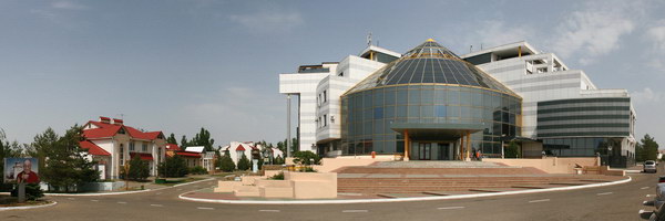Панорама Города Шахмат в Элисте