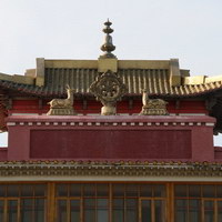 Буддийский храм-хурул Сякюсн-Сюме в Аршане