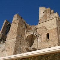 Остатки дворца Ак-Сарай в Шахрисабзе