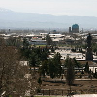 Панорама города Шахрисабз