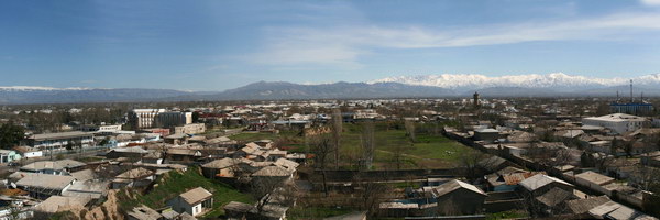Панорама города Шахрисабз